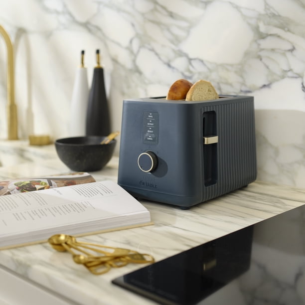 Thyme & Table 2-Slice Toaster, Extra-Wide Slots with Removable