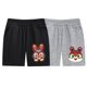 thumbnail image 1 of Odeerbi 2-10 Años Niños 2 Pcs Bermudas de Algodón Bermudas de Verano Lindo Estampado Cintura Elástica Pantalones Cortos Casual, 1 of 7