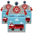 thumbnail image 2 of Big Dot of Happiness Fired Up Fire Truck - Treat Box Party Favors - Firefighter Firetruck Baby Shower or Birthday Party Goodie Gable Boxes - Set of 12, 2 of 8