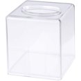 thumbnail image 1 of Square Cover Acrylic Tissues Paper Holder for Bathroom, 1 of 8