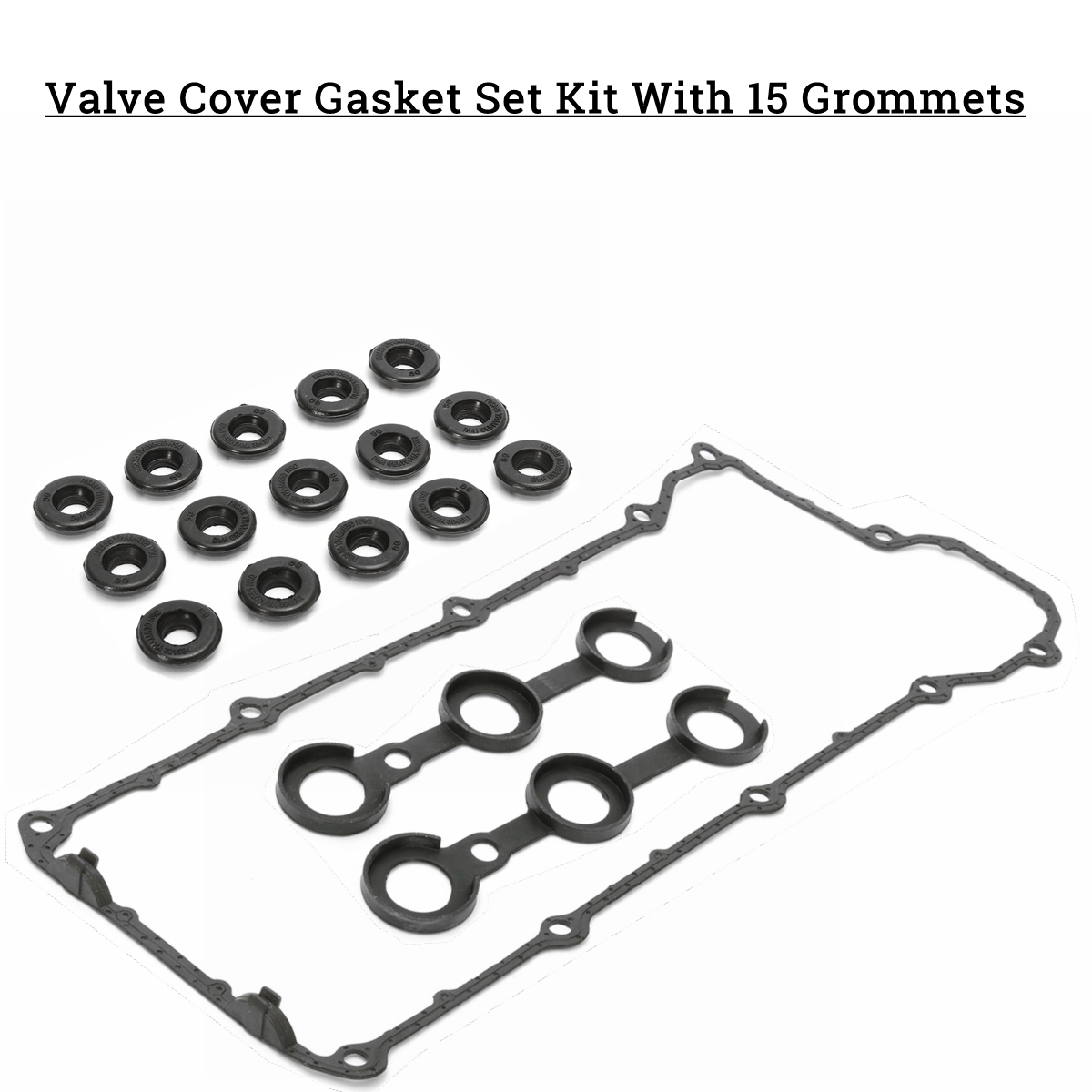 For BMW E34 E36 M50 325i 325is 525i M3 Valve Cover Gasket Set with