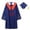 Red, variant on Kids Graduation Cap and Gown Graduation Cap White Stole Iron 2026 Congrats Grad Outfit Kids Graduation Outfit Red 13-14 Years