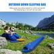 thumbnail image 4 of Saco de dormir Carpa de plumón de ganso empalmable para viajes de campamento (400 g) Azul JShteea Para Estrenar, 4 of 7