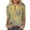 Yellow, variant on Otvok Women Cotton Linen Crew Neck Short Sleeve Tunic, Tee Shirts Tops Loose Fit, Linen Blouse for Women