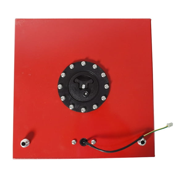 LABLT 10 GALLON COATED ALUMINUM RACING/DRIFTING FUEL CELL GAS TANK LEVEL SENDER Red