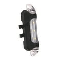 thumbnail image 1 of Bike Tail Light Multi Lighting Modes Plastic Sturdy Rear Lamps Safety Outdoor Waterproof Cycling Warning Lights Household Riding White, 1 of 9