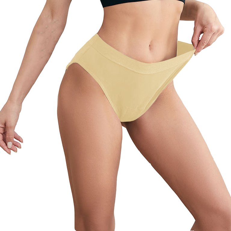 Menstrual Leakproof Bikini Bottom Mid Waisted Swim Bottoms For