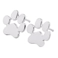 thumbnail image 3 of AYYUFE Women Dog Cat Palm Paw Ear Stud Earrings Party Jewelry Accessories Gift Alloy Gold, 3 of 8