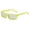 Green_002, variant on XASZHN Unisex Retro Fashion Street Shot Sunglasses PC Frame Square Sun Glasses White_002 One Size