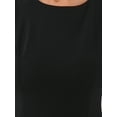 thumbnail image 5 of INSPIRE CHIC WOMLAYOUT Women's Tank Dress Sleeveless Ruffle Hem Cocktail Midi Dresses 2XL Black, 5 of 6