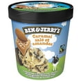 thumbnail image 2 of Ben & Jerry's Salted Caramel Almond Ice Cream, 473 mL, 2 of 6