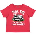 thumbnail image 3 of Inktastic This Kid Loves Lawn Mowers Boys or Girls Toddler T-Shirt, 3 of 5