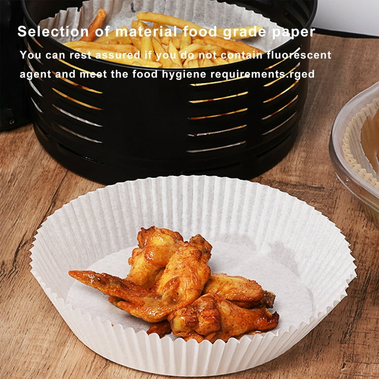 Air Fryer Disposable Paper Liner Square Non-stick Parchment Paper for Air  Fryer Baking Roasting Microwave