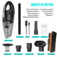 thumbnail image 2 of Juyafio New Cordless Handheld Vacuum with 15000PA, Portable Rechargeable Car Vacuum Cleaner For Car, 2 of 6