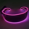 thumbnail image 3 of LINLIN Light Up Glasses, LED Party Glasses Luminous Glasses Visor Glasses Light Up Rave Glasses for Party, 3 of 4