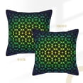 thumbnail image 2 of Luxury Leather Pillowcase Abstract Polygonal Background Case Cushion Home Decorative For Sofa Chair Bedroom Throw Pillow, 2 of 7