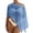 Blue, variant on Coverups for Bathing Suits - New Vacation See Through Knit Sun Protection Cover Up - Beach Coverup for Women,Khaki One Size