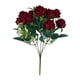 thumbnail image 5 of Ramo de rosas artificiales de varias cabezas con tallo para ramo de novia, boda, fiesta, centro de mesa, decoración del hogar, 5 of 8