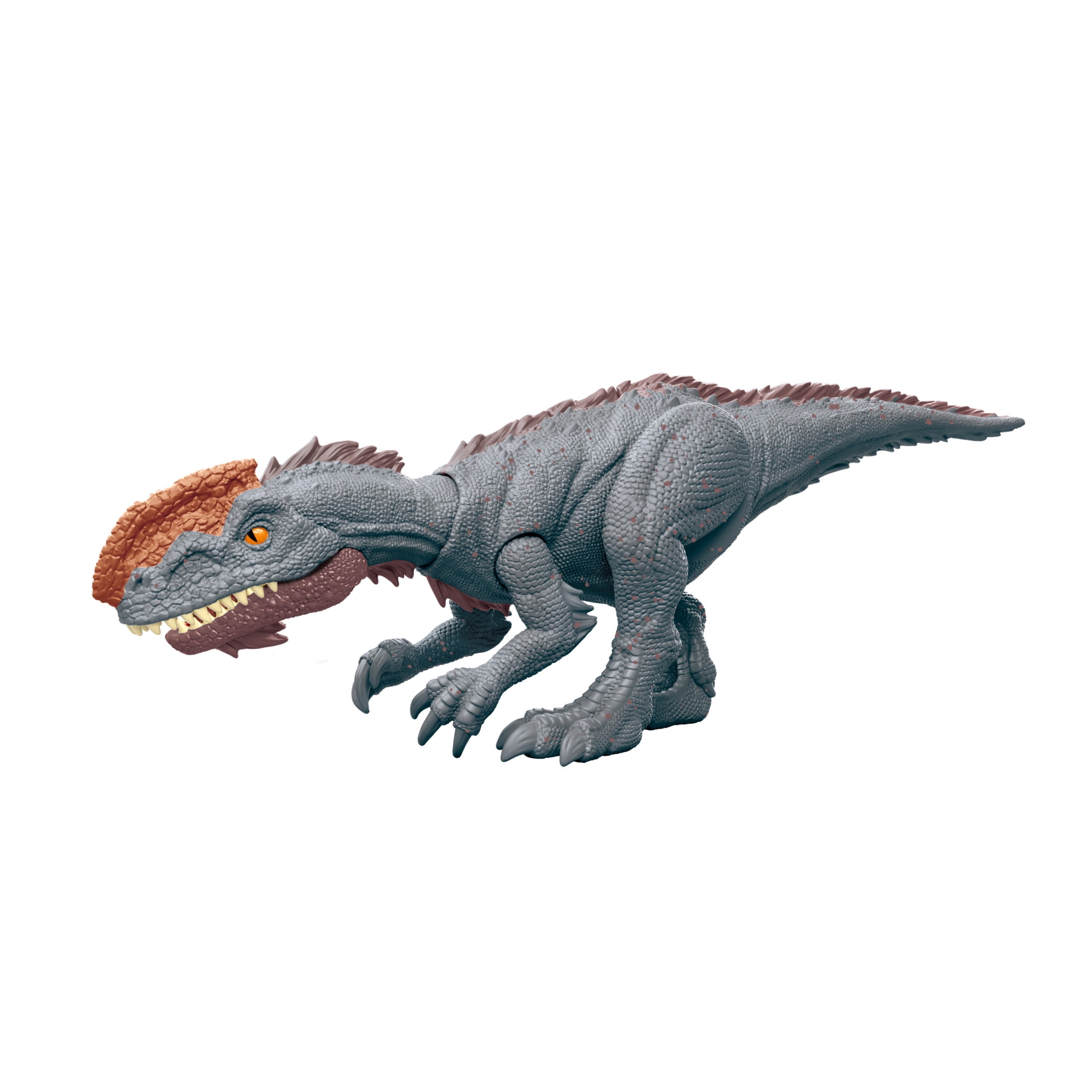 Jurassic World Strike Attack Monolophosaurus Dinosaur Action Figure Toy with Single Strike Action