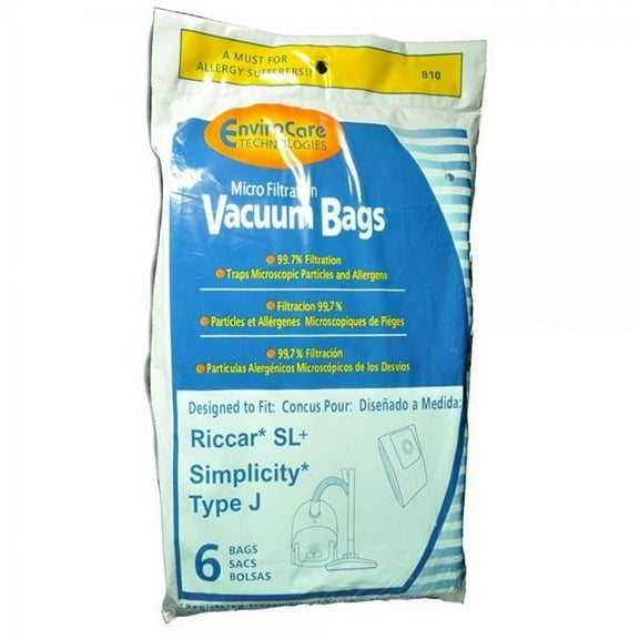 Riccar Model SL And Simplicity Type J Bags