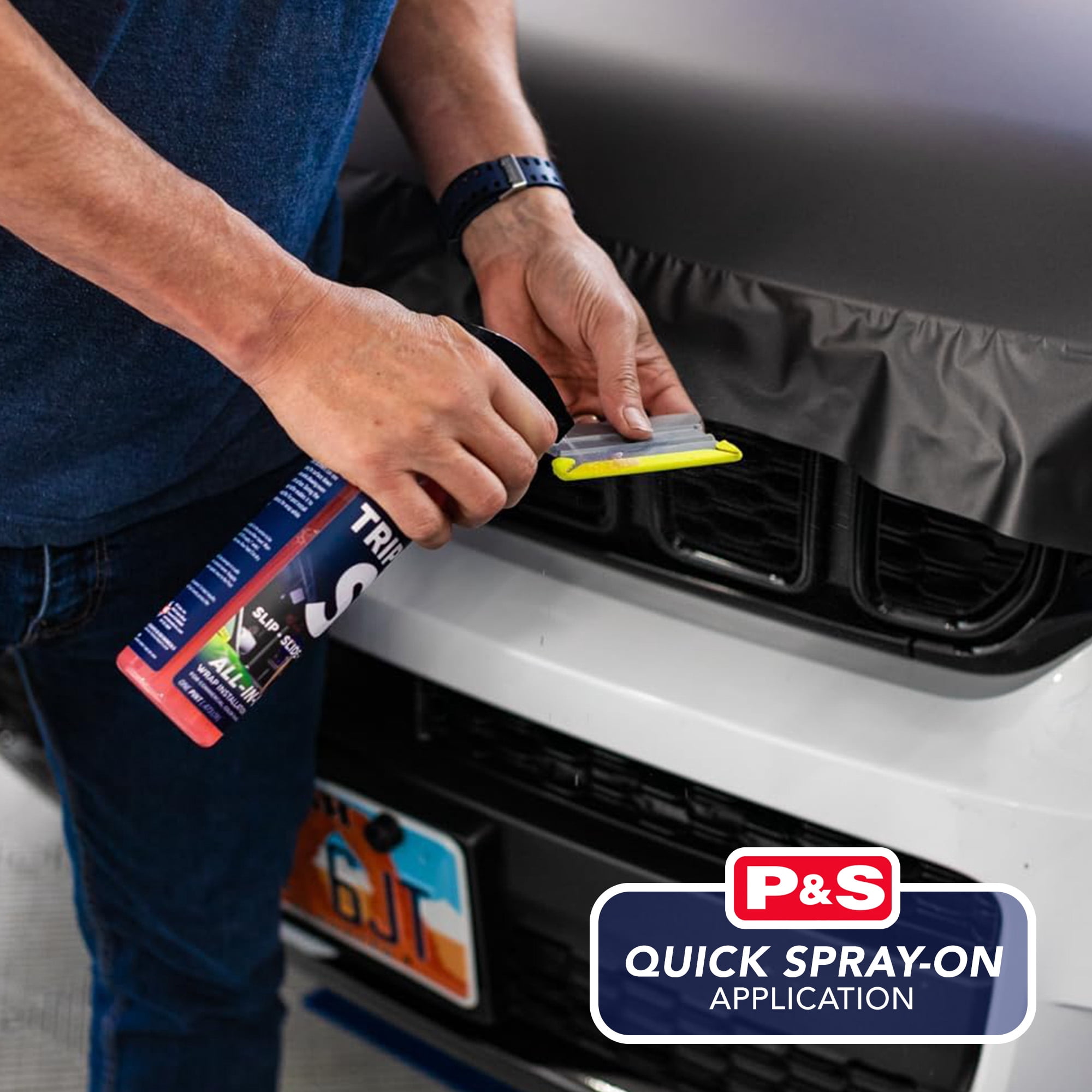 P&S - Triple S - 1 Gallon, Car Wrap, Vinyl and PPF Surface Prep
