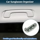 thumbnail image 3 of Estuche de gafas de sol para coche Unique Bargains para Ford Puma MK2 2020-2025, soporte para gafas, caja de almacenamiento, plástico ABS, gris, 1 juego, 3 of 7