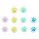 thumbnail image 1 of ColoMX 10pcs Silicona Cat Patrón Patrón de pulgar Capas de agarre creativa de joystick, 1 of 7
