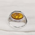 thumbnail image 5 of Baltic Amber Mans Ring, Natural Baltic Amber ring, Silver Jewelry, 925 Silver Ring, Birthday Gift, Heavy Mens Ring, Arabic Design, Ottoman Style Ring, Christmas, Turkey Mens Signet Ring, 5 of 5