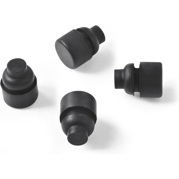 Rubber Feet for Slow Cookers 5 qt 7 qt and 8.5 qt Replaceable Slow Cooker Legs Pot Insert Accessories (4 Packs)