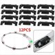 thumbnail image 2 of 12pcs Car Headlight Trim Ring Clips for, 2 of 5