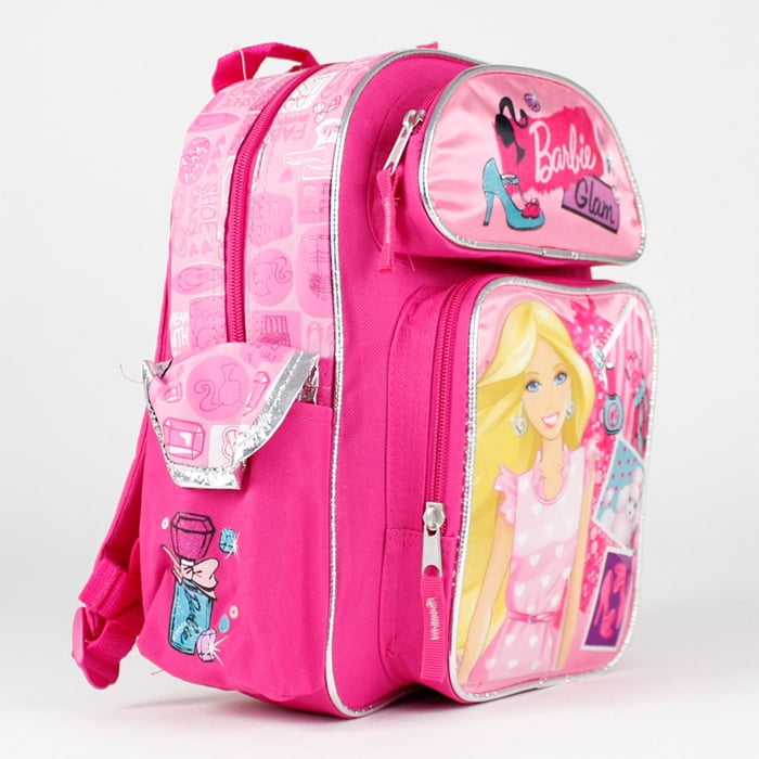 Barbie Glam 12" Girls Pink School Backpack Bag