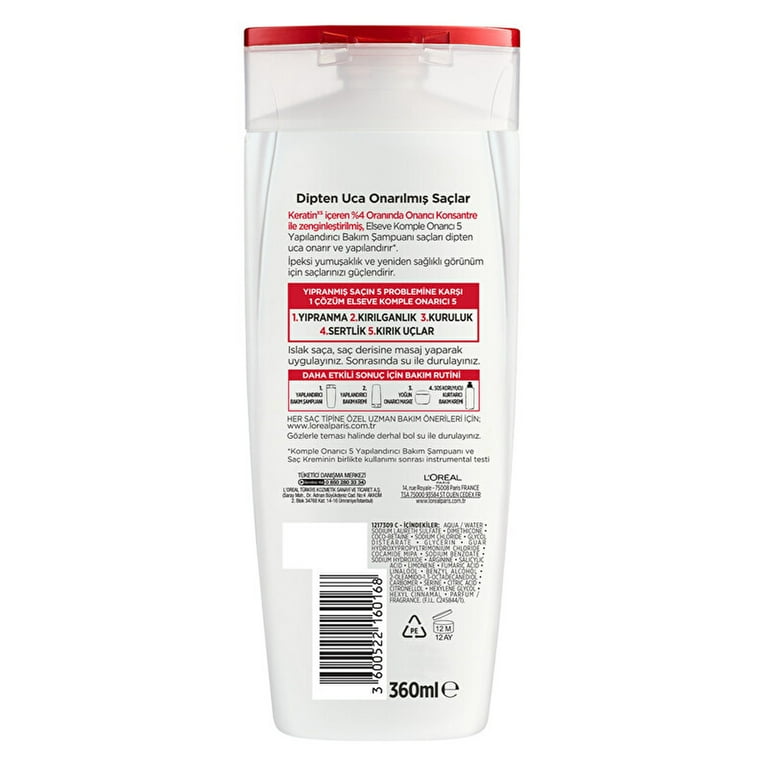 Loreal Paris Elseve Complete Repair 5 Structuring Treatment Loreal Paris Elseve Complete Repair 5 Structuring Treatment