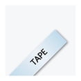 thumbnail image 3 of CINTA BROTHER TZE111 NEGRO SOBRE TRANSPARENTE, 3 of 3