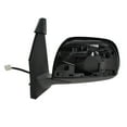 thumbnail image 4 of TRQ Driver Side Mirror Assembly Power Foldaway Textured Black Fits 2006-2008 Toyota RAV4 Base, 4 of 4