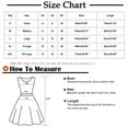 thumbnail image 3 of Jalioing Tank Dress for Women Mini Dresses Casual Sleeveless Ruffled Trim Beach Summer Sundress, 3 of 5