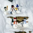 thumbnail image 3 of German incense smoker snowman, height 15 cm / 6 inch, original Erzgebirge by Seiffener Volkskunst, 3 of 9