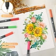 thumbnail image 6 of ZSCM 60 Colors Markers for Adult Coloring Books No Bleeding, Duo Tip Art Markers, Fine and Brush Coloring Marker for Adult Calligraphy, Journaling, 6 of 6