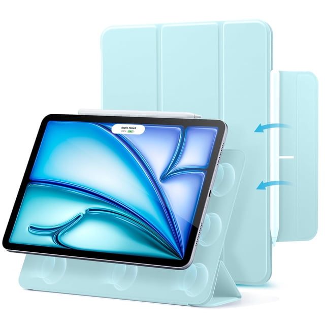 Funda ESR para iPad Air M3/M2 de 11 pulgadas (2025/2024), color azul claro