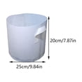thumbnail image 2 of 3 Gallon Fabric Grow Bag – Round Cultivation Pouch, Breathable Plant Container for Garden Vegetables & Flowers, 2 of 5