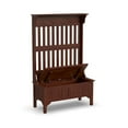 thumbnail image 2 of Homestyles General Line Hardwood Hall Tree with Lift-Up Storage Seat in Cherry, 2 of 10