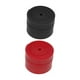 thumbnail image 3 of Bandas de hilo muscular Banda de ejercicio Elástica Ligera Multifuncional Resistencia 2 rollos negro rojo, 3 of 9
