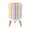 Color 4, variant on Small Trash Can with Lid Pink White Zigzag Pastel 1.8 Gallon Dog Proof Trash Can Round Garbage Can Waste Bin Wastebasket for Bathroom Bedroom Living Room