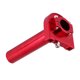 thumbnail image 4 of Acelerador de empuñaduras giratorias del acelerador del manillar de 7/8 "y 22 mm para motocicleta, scooter, moto de cross, color rojo, 4 of 5