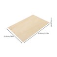 thumbnail image 2 of unbranded 5 Pcs Bendable Plywood Lumber Board Basswood Plywood 30.00X20.00X0.15CM, 2 of 8