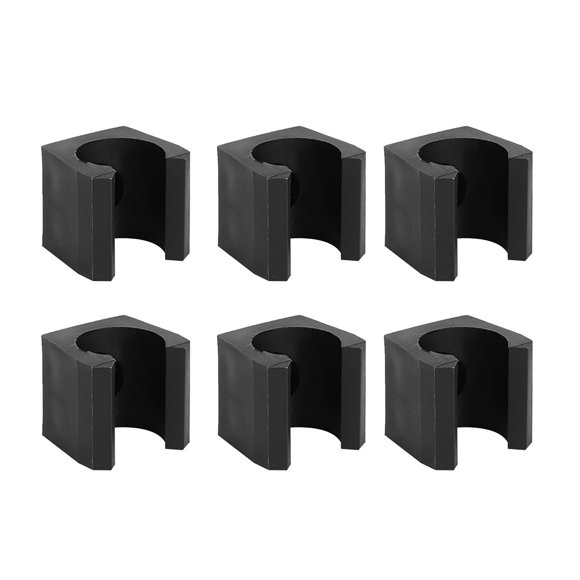 Soporte para Caaña de Pescar, Soporte para Palo de Billar, Soporte de Pared, Estante para Caaña única de Billar de PlásStico Liviano Con Diseño que Ahorra Espacio, Paquete de