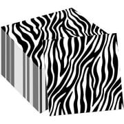 40Pcs Zebra Paper Napkins Zebra Print Party Napkins Jungle Animals Zebra Napkins Zebra Birthday Party Napkins Zebra Themed Party Supplies Zebra Disposable Paper Napkins for Jungle Animals Party Pack