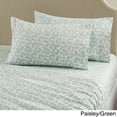 thumbnail image 3 of Stratton Collection Printed 100% Cotton Flannel Sheets By Home Fashion Designs, 3 of 5