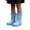 P142 Blue, variant on Boys Girls Casual Rainboots Outdoor Play Water Shoes Mid-Calf Rain Boot Lightweight Outerwear Solid Color Cute Fashion Children Booties Footwear Size 1-2.5 Years Beige