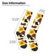 thumbnail image 2 of Fotbe Cow Print Sunflower Calcetas Divertidas Estampadas para Hombre y Mujer, Calcetas de Algodón hasta la Rodilla para Caminar, Correr, Enfermería y Embarazo, 2 of 6