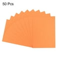 thumbnail image 3 of Cubiertas de Encuadernación Unique Bargains de Cuero Textura 50uds 8.5x11 Pulgadas Naranja Rojo, 3 of 7